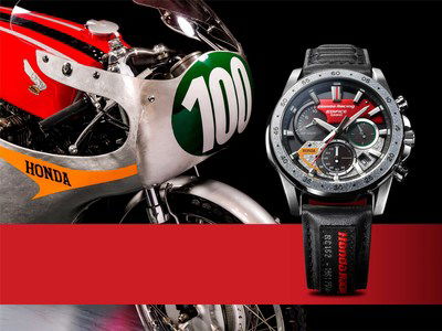 CASIO EDIFICE Honda Racing 腕時計 カシオEDIFICEとホンダ・レーシング／HRCコラボウオッチ最新